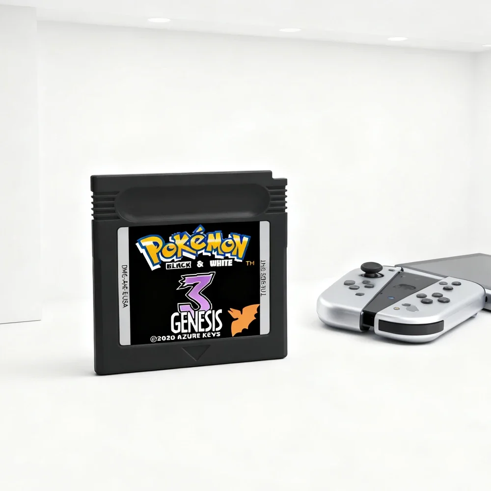 Pokémon-Creepy Black GBC Game Cartridge 16 Bit Video Game Console Card English Language for GBC/GBA