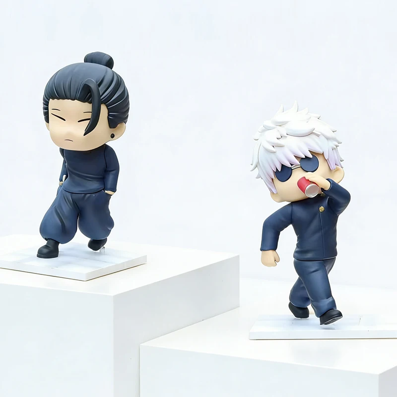 Anime Actionfiguren Mini-Edition PVC GK Jujutsu Kaisen Figur Satoru Gojo Geto Suguru Statue Sammlerstück Geschenk Modell Spielzeug Image