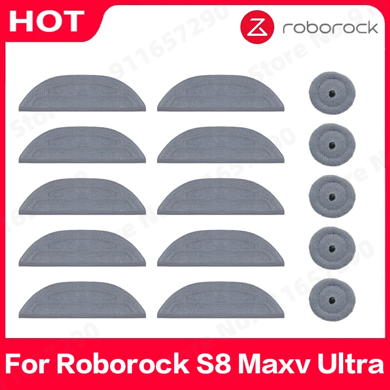 Roborock S8 Maxv Ultra Wischtuch Ersatzteile Staubsauger VibraRise 3.0 Mopps Zubehör Image