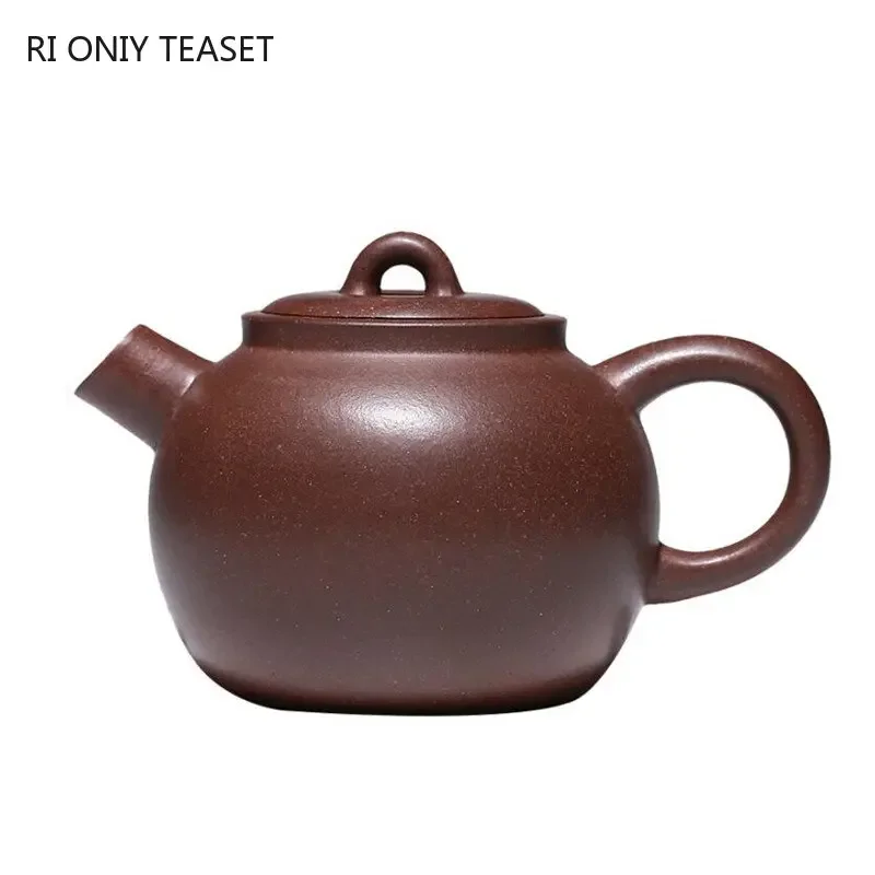 130ml Yixing Handmade Purple Clay Teapots Small Capacity Chinese Zisha Tea Pot Beauty Tea Infuser Kettle Household Tea Set
