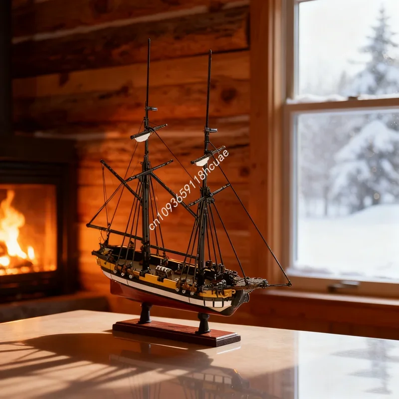 1383-teiliges MOC HMS Dart Pirates III Modellbausatz Konstruktionsspielzeug DIY Kreative Idee Bausteine Weihnachtsgeschenk Kinderspielzeug Geburtstagsgeschenk Image