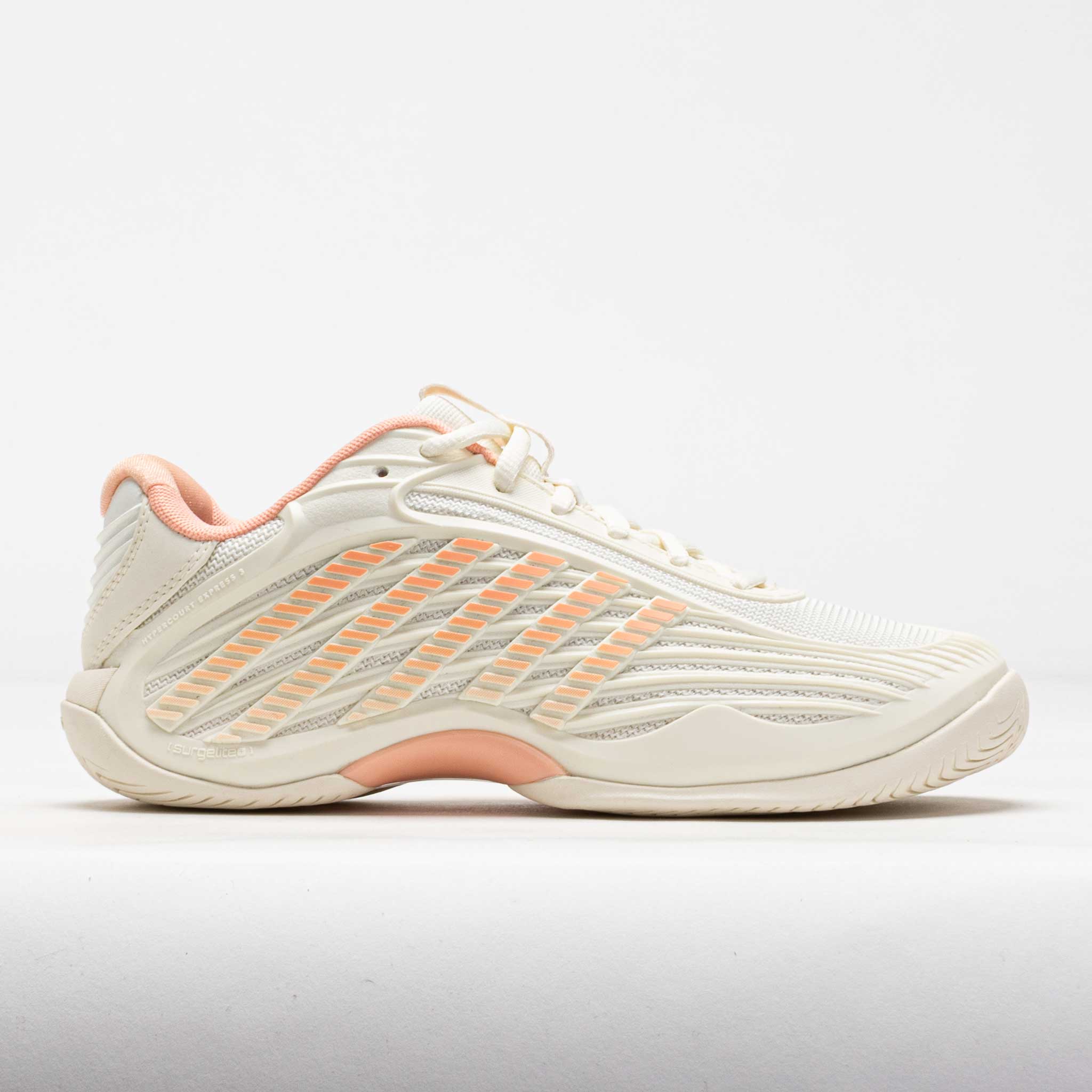 K-Swiss Hypercourt Express 3 Women's Tennis Shoes Egret/Peach Parfait