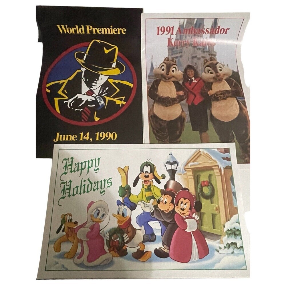 Disney Other | Disney Eyes & Ears 1990 Vol 20 #45/51 1991 Vol 21 # World Premiere Vtg Rare | Color: Red | Size: Os