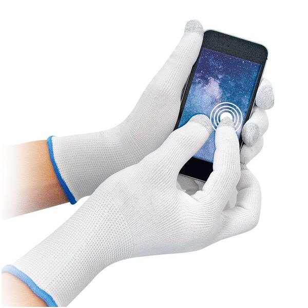 HYGO STAR Arbeitshandschuhe »Ultra Flex Touch« Größe 9 1 Pack = 12 Paar weiß