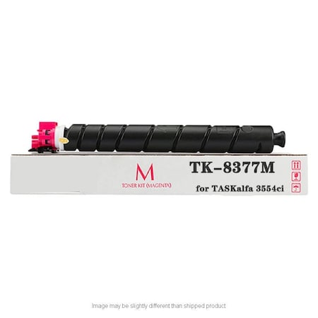 KYOCERA 1T02XDBUS0 TK8377M Replacement 1T02XDBUS0, MAGENTA Compatible Toner,