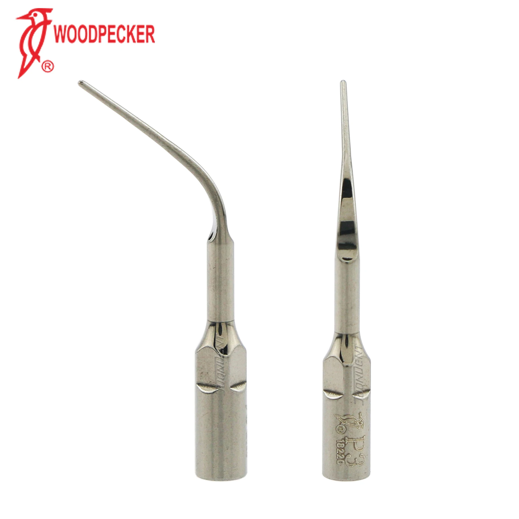 Woodpecker Scaler Tips Dental Parodontal Tips P3 Zahnmedizin Ultraschall Scaling Tip Fit EMS Woodpecker Mectron Scaler Handstücke Image