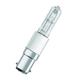 Osram 64496 Halogen Halolux Ceram 230V 2900K B15d. Halogen Light Bulb 230v 100w 2900k B15d. 1800 Lumen. 2.000 Hours. 86 x 13mm