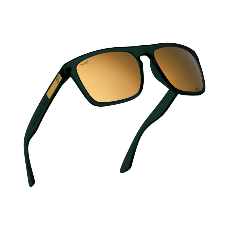 "McLaren Oscar Piastri Melbourne GP SunGod Renegades Sonnenbrille - Mattiertes Grün" Image