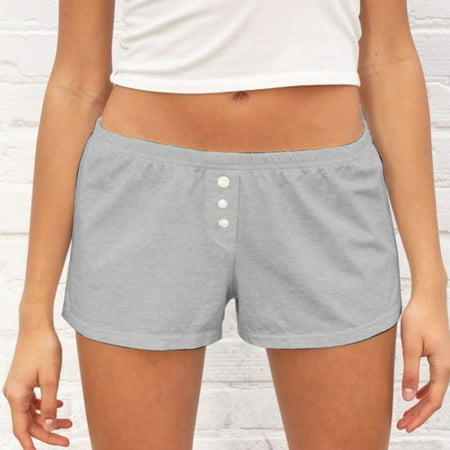 Womens Pajama Shorts Low Waist Striped Shorts Cute Floral Pj Shorts Bottoms Comfy Sleep Shorts Bike Shorts with Pockets Women Swim Shorts for Women plus Size Women s Short Skirt Women Shorts Casual