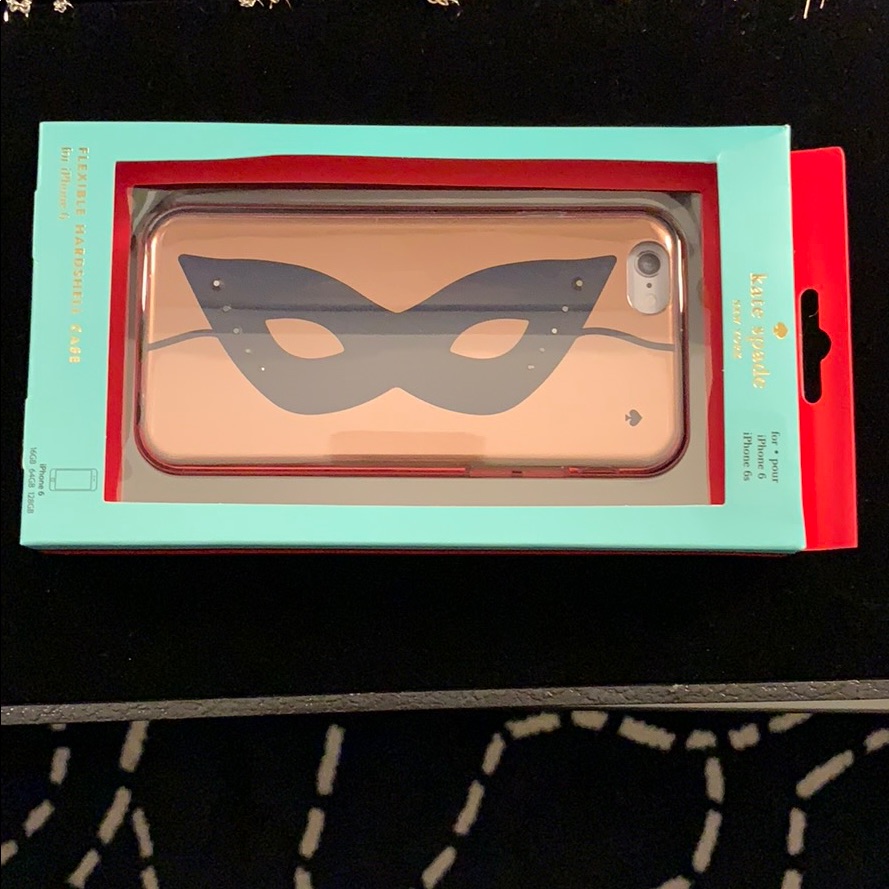 Kate Spade Accessories | Kate Spade Iphone 6- 6s Case, Fits 7/8 As Well | Color: Black/Tan | Size: Iphone 6/6s7/8
