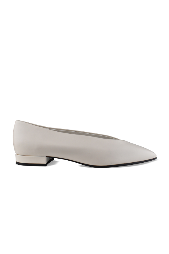 Loro Piana Rebecca Ballerinas Weiß 36,5 EU/IT