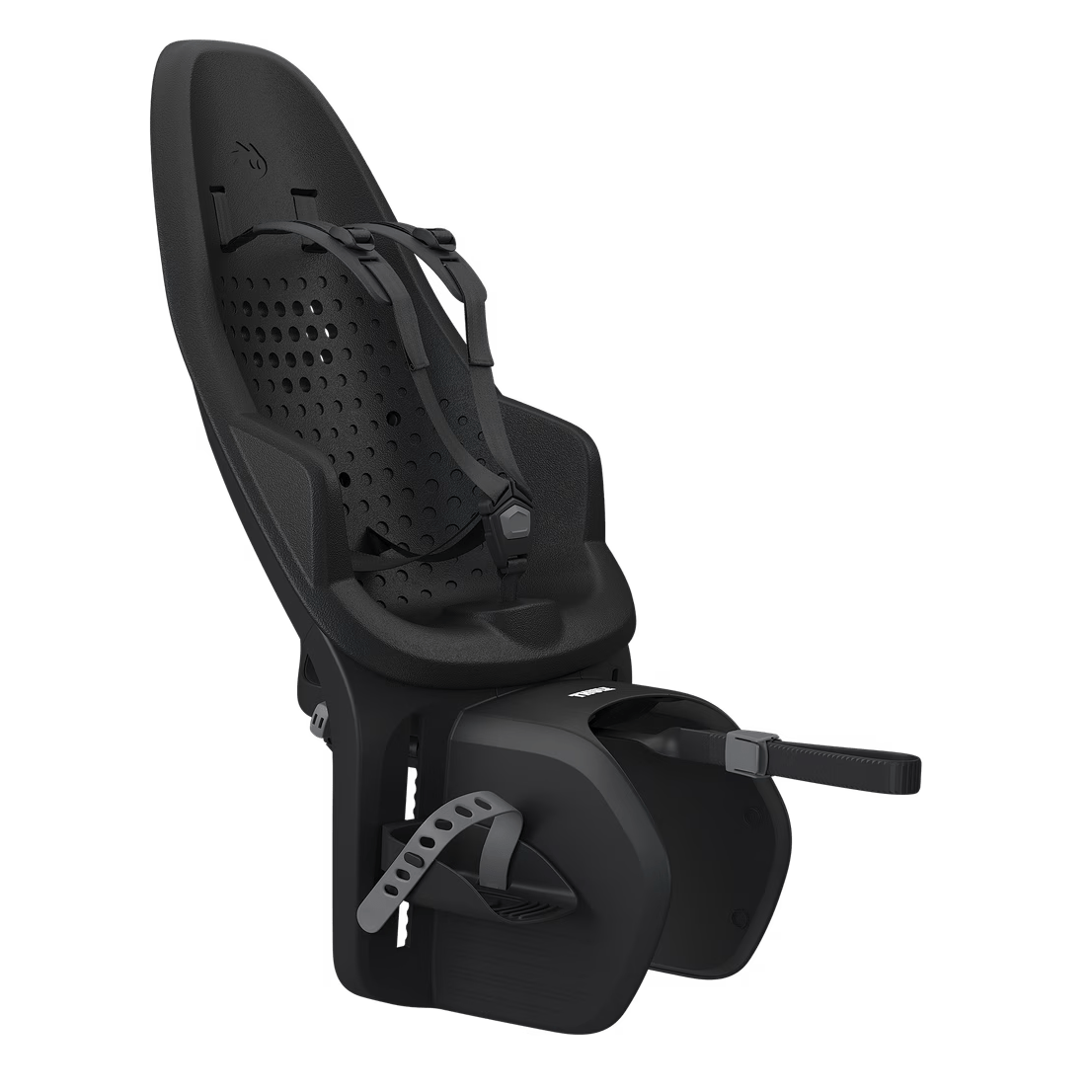 Thule Yepp Maxi 2 Rack Mounted Child Bike Seat - Midnight Black