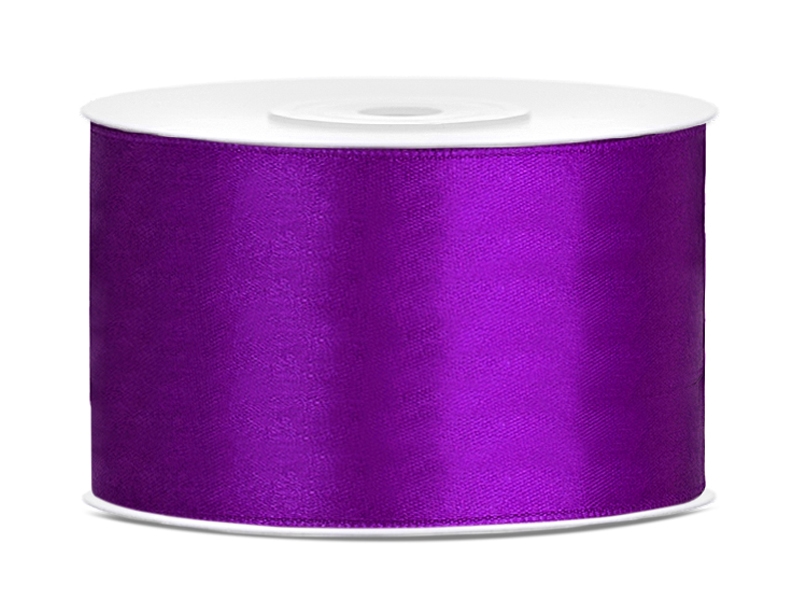 25x Satinband, lila, 38mm/25m Image