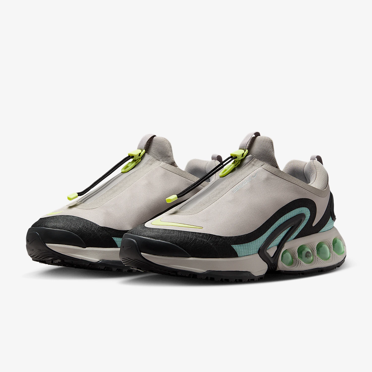 Scarpe da corsa Nike originali AIR MAX DN da uomo con cuscino d'aria, assorbimento degli urti, resistenti all'usura, HQ8605-003