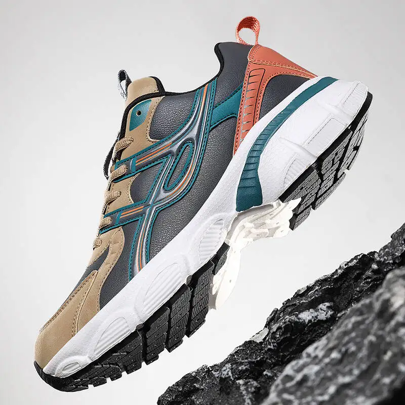 Marken-Herrenschuhe 2026 Casual Sneakers für Männer Outdoor-Wanderschuhe Hochwertige Modische Herrenschuhe mit Dicker Weicher Sohle