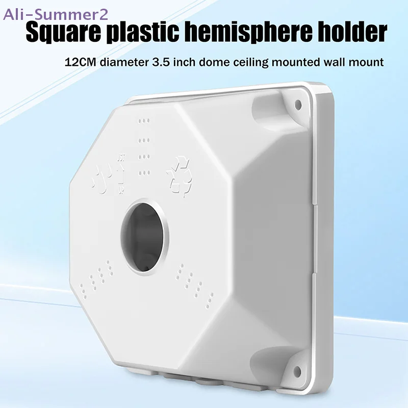 {Summer2} Montagehalterung für Überwachungskamera-Anschlussdose, Kunststoff, regenfest, Montagehalterung für Überwachungskamera-Anschlussdose für Dome-Kamera Image