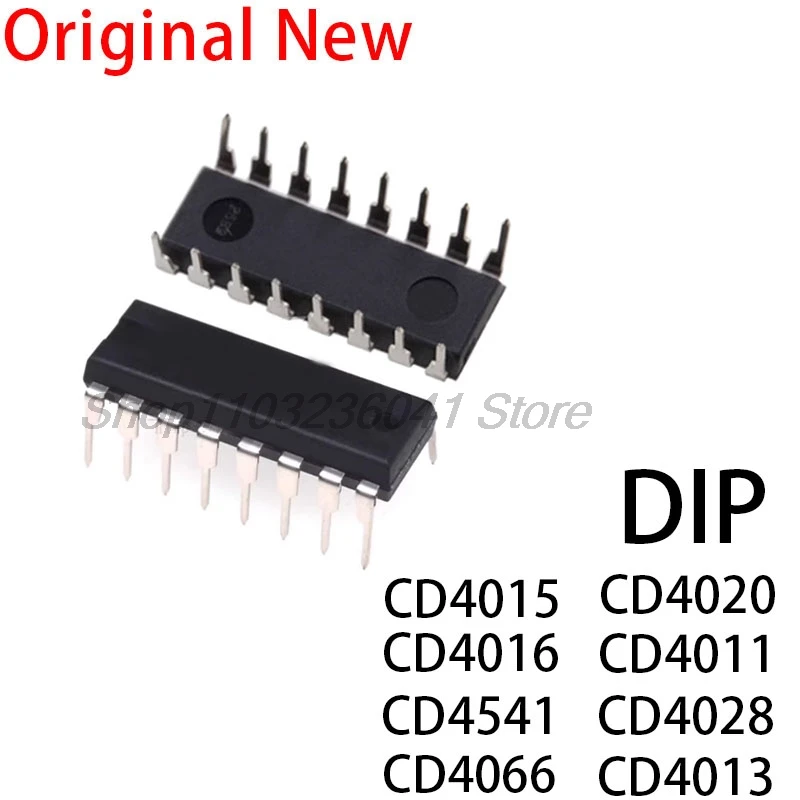 10PCS Neue und Original CD4015BE CD4011BE CD4013BE DIP-14 CD4011 CD4013 CD4016 CD4066 CD4541 DIP-16 CD4015 CD4017 CD4020 CD4028 Image