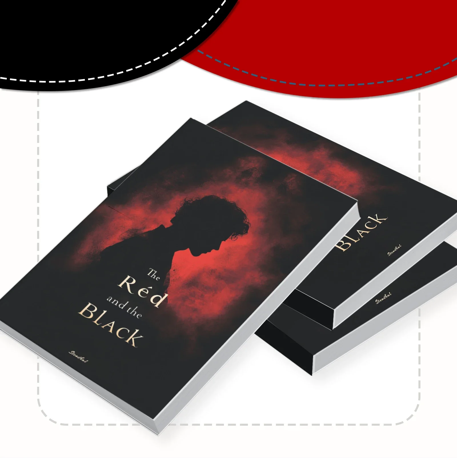 1 Stück Ein Muss für Literaturliebhaber: Stendhal's The Red and the Black Englische Version Image