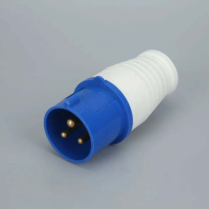 16A IP44 2P+E 3-polige Industriesteckdose/Stecker AC 220-250V Wasserdichter männlicher Famale-Stecker Steckdosen Image