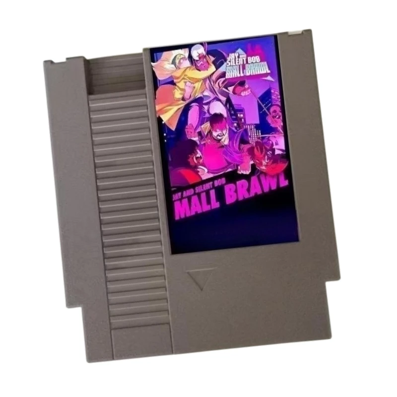 Jay und Silent Bob Mall Brawl 8Bit Retro-Spielkassette für FC-Konsole 60 Pins/NES-Konsole 72 Pins Videospielkarte Image
