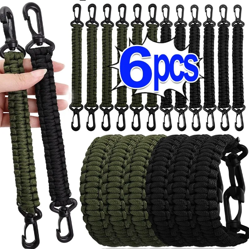 Robustes Paracord-Mehrzweck-Überlebensseil, Campingausrüstung für Rucksackgriff, Wandern, Notfall, Klettern, taktisch, 7-strängig Image
