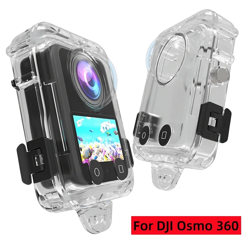 Unsichtbares Tauch-wasserdichtes Gehäuse für DJI Osmo 360, Tauchen unter Wasser, 40 m/130 Fuß, Schutzhülle für DJI Osmo360-Zubehör Image