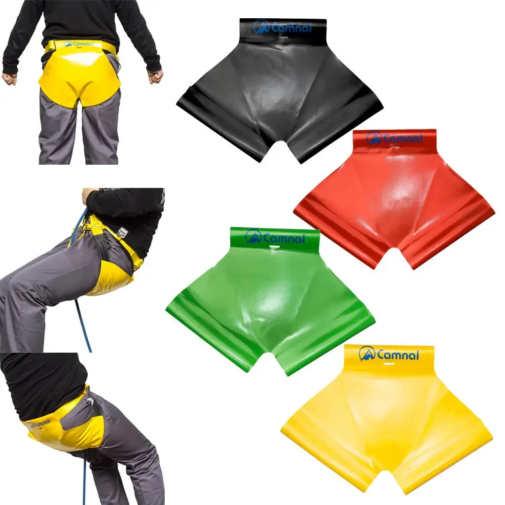 Abnehmbarer Höhlenforschungs-Sitzgurt für den Außenbereich mit Sitzschutzbezug, PVC-Klettergurt für Abenteuersportarten Image