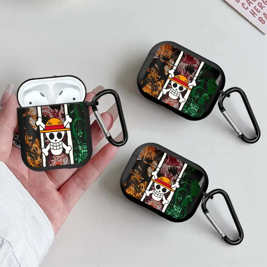 One Piece D. Luffy Classic Character Kopfhörerhüllen Schutzhülle für Airpods 3 Pro3 Pro 2 4 1 Pro2 Image