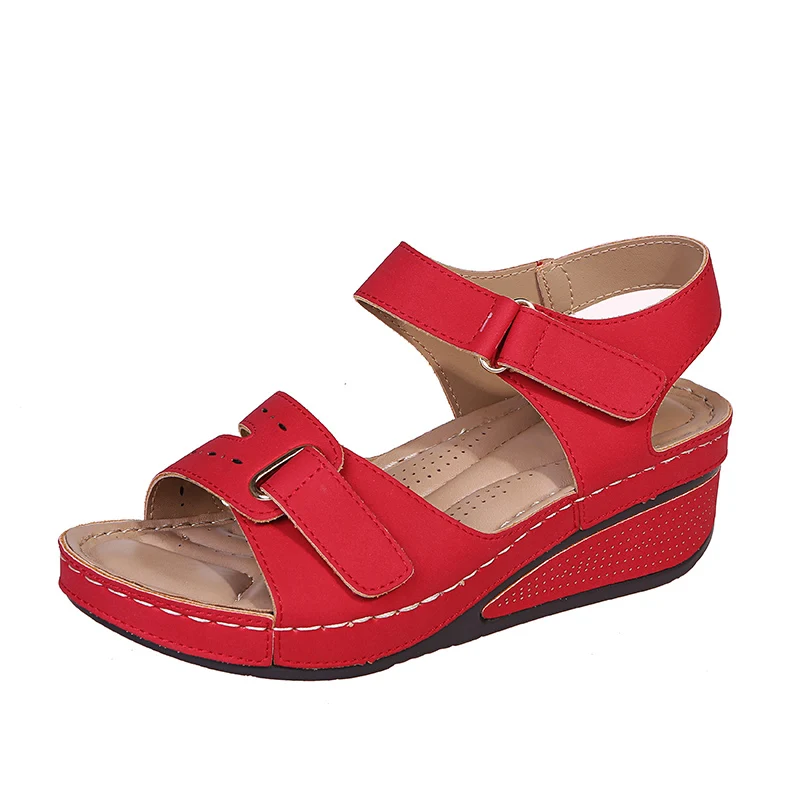 2026 Modische Sommer-Sandalen für Damen, Keilabsatz-Walkingschuhe, Bequeme Damensandalen, Weiche Leichte Damenschuhe, Sandalen Größe 35-44