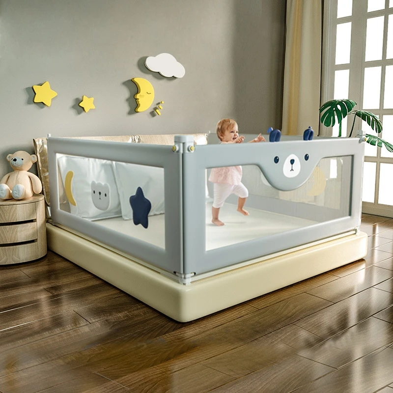 1Pcs Baby Sicherheit Bett Barriere Bett Schiene Schutz für Kinder Sicherheit Geländer Kind Bett Barriere Zaun Hebbare Bett Schiene baby Laufstall