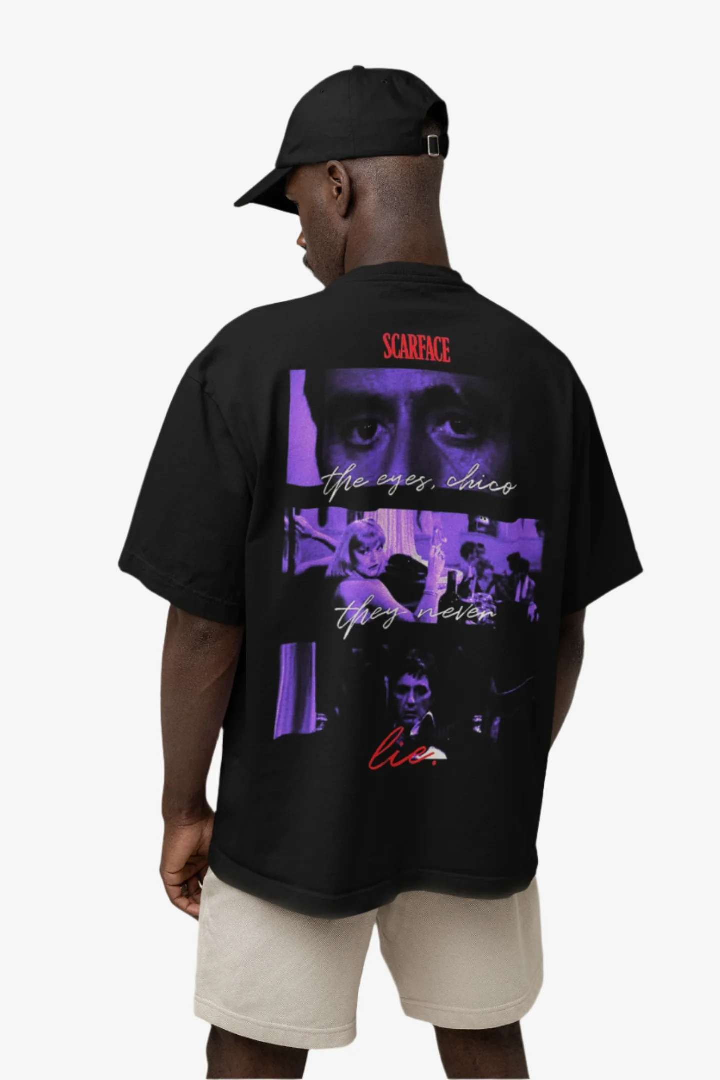 Retro Y2k T Shirts Narbe Raucht T Gothic Rock Übergroßen T Shirts Drucken Baumwolle Top Streetwear Casual Lose Kleidung Unisex Image