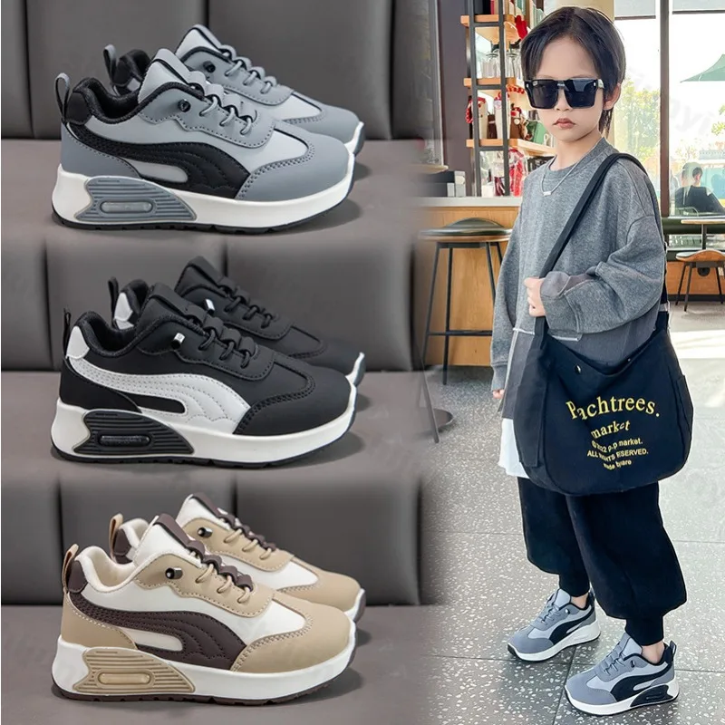 Kinder Casual Turnschuhe Frühling Herbst 2026 Neue Jungen Sport Schuhe Weiche Sohle Mode Kinder Baby Casual Schuhe Kleinkind Wanderschuhe