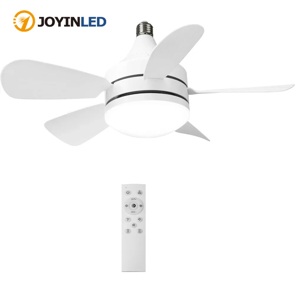 Deckenventilatoren mit Beleuchtung und Fernbedienung, dimmbar, 3000K-6500K, leistungsstarker Luftstrom, leiser Ventilator mit Licht für Schlafzimmer und Wohnzimmer