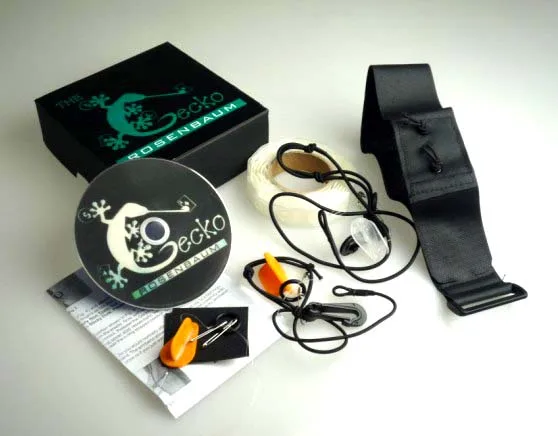 Gecko von Jim Rosenbaum (DVD und Gimmick)/Close-Up Vanish Zaubertrick / Großhandel / Magia Spielzeug, klassische Magie, Straße, Zubehör Image