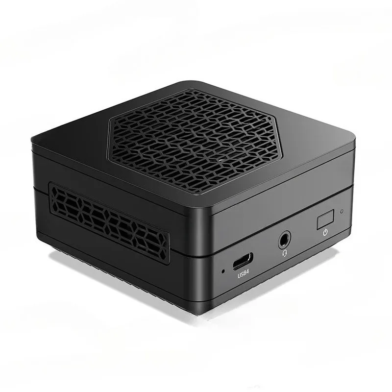Mini-PC A-MD R7 7840U Octa-Core Mini-Gaming-PC RX780M GPU Tragbarer DDR5 Mini-PC