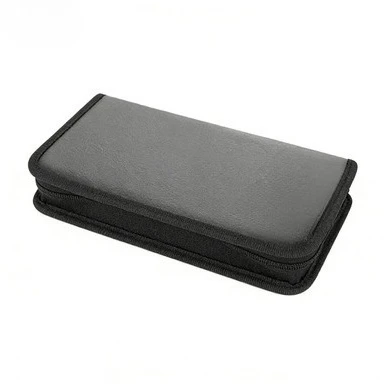 80/40 Stück Großkapazitäts-CD-DVD-VCD-Aufbewahrungshülle Organizer-Mappe Album-Box mit Reißverschlusstaschen CD-Box Zubehör