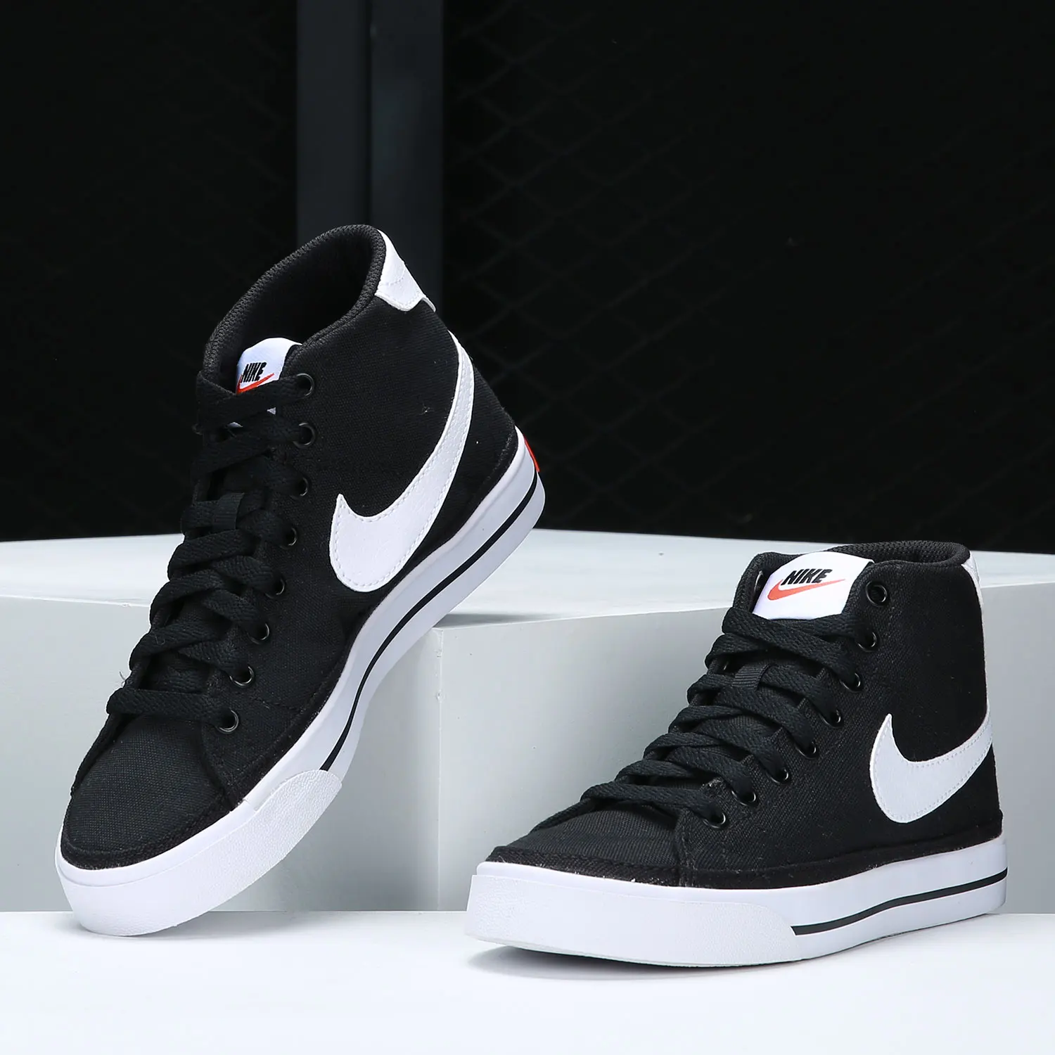 Nike Authentic COURT LEGACY CNVS Damen Casual Canvas Freizeitschuhe DD0161-001
