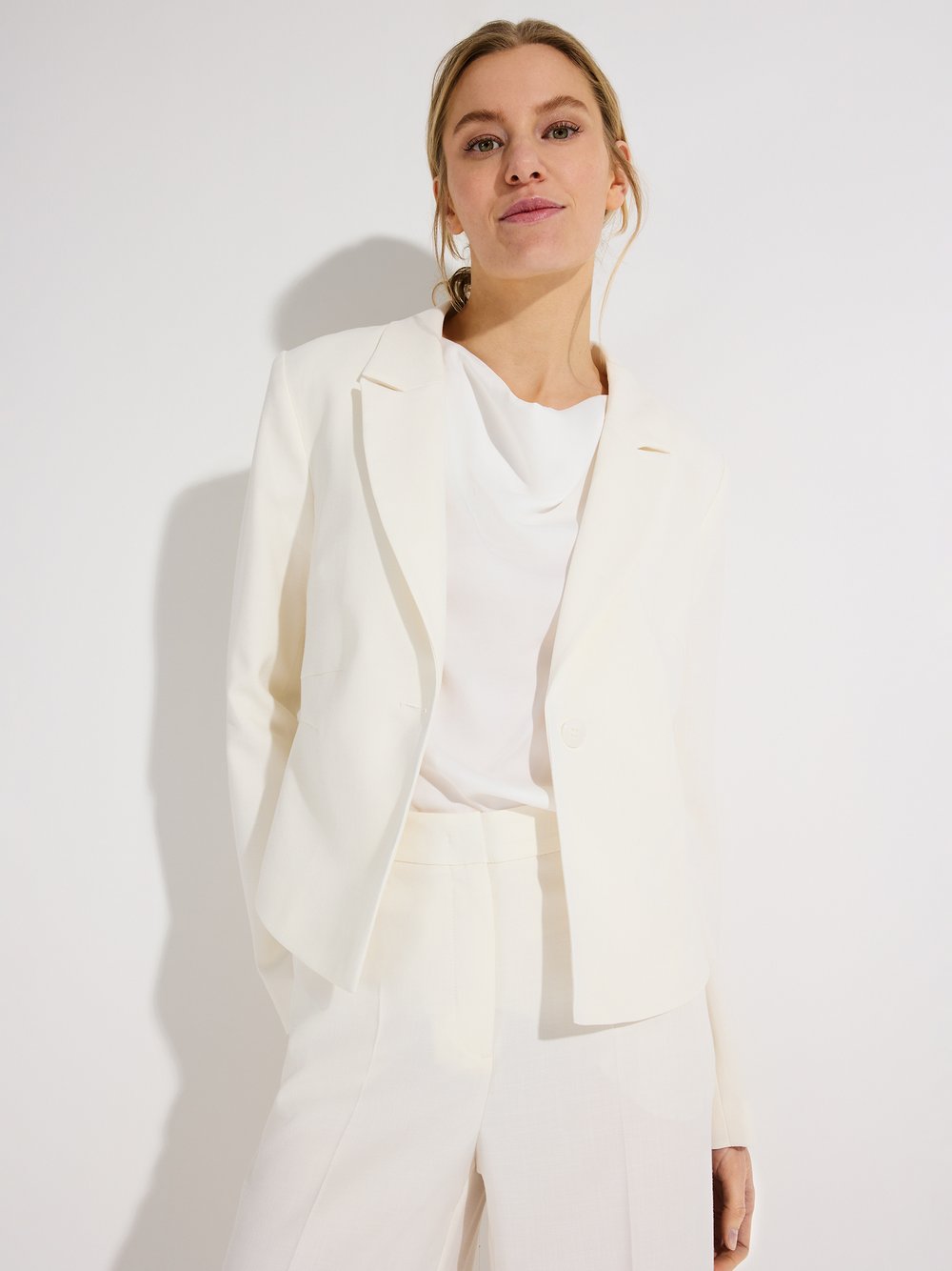 More & More Kurzblazer Damen ecru, 34 Image