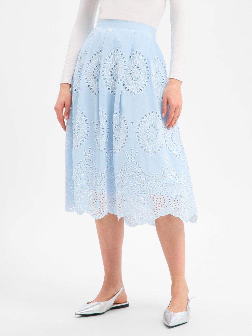 More & More Midirock Damen hellblau, 46