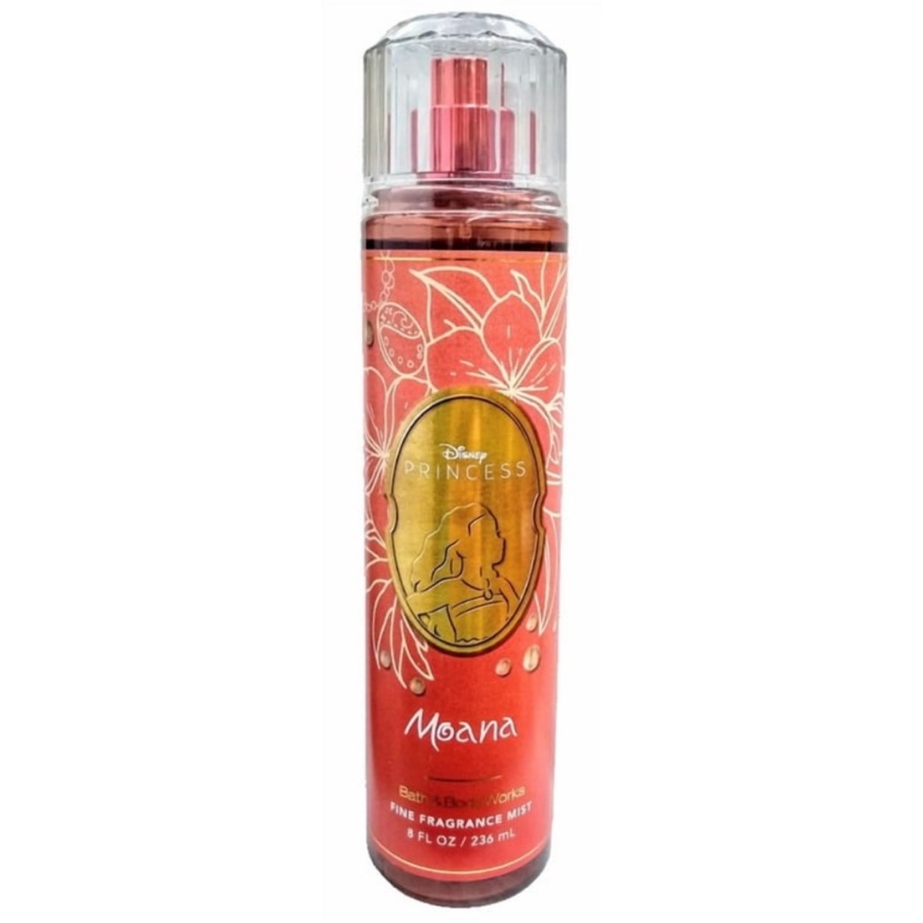 Disney Bath & Body | Bath & Body Works Disney Princess Moana Full Size Fine Fragrance Mist New | Color: Gold/Pink | Size: Os