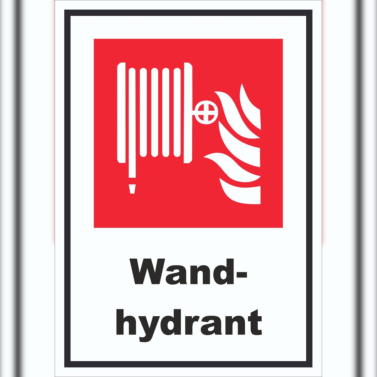 HB-Druck Wandhydrant Schild A3 (297x420mm) Image