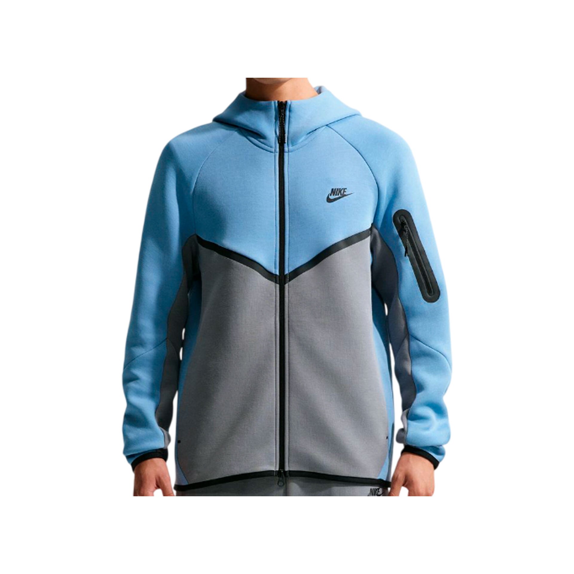 M NK TCH FLC FZ WR HOODIE M