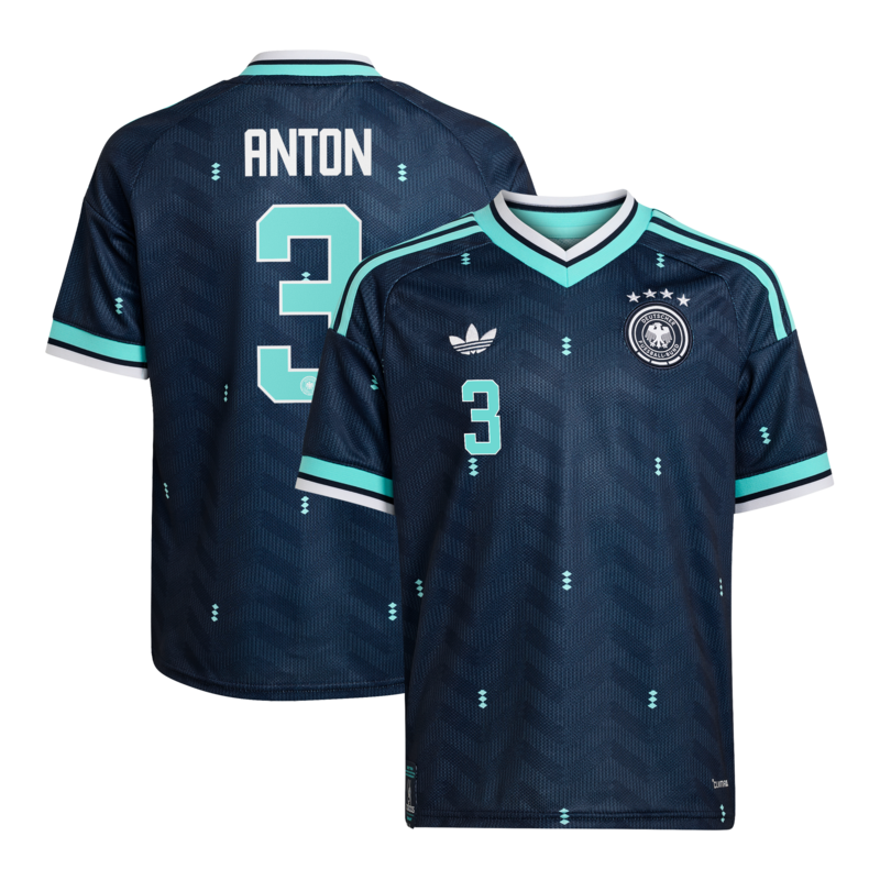 "DFB Auswärtstrikot 2026 - Kinder mit Aufdruck Anton 3" Image