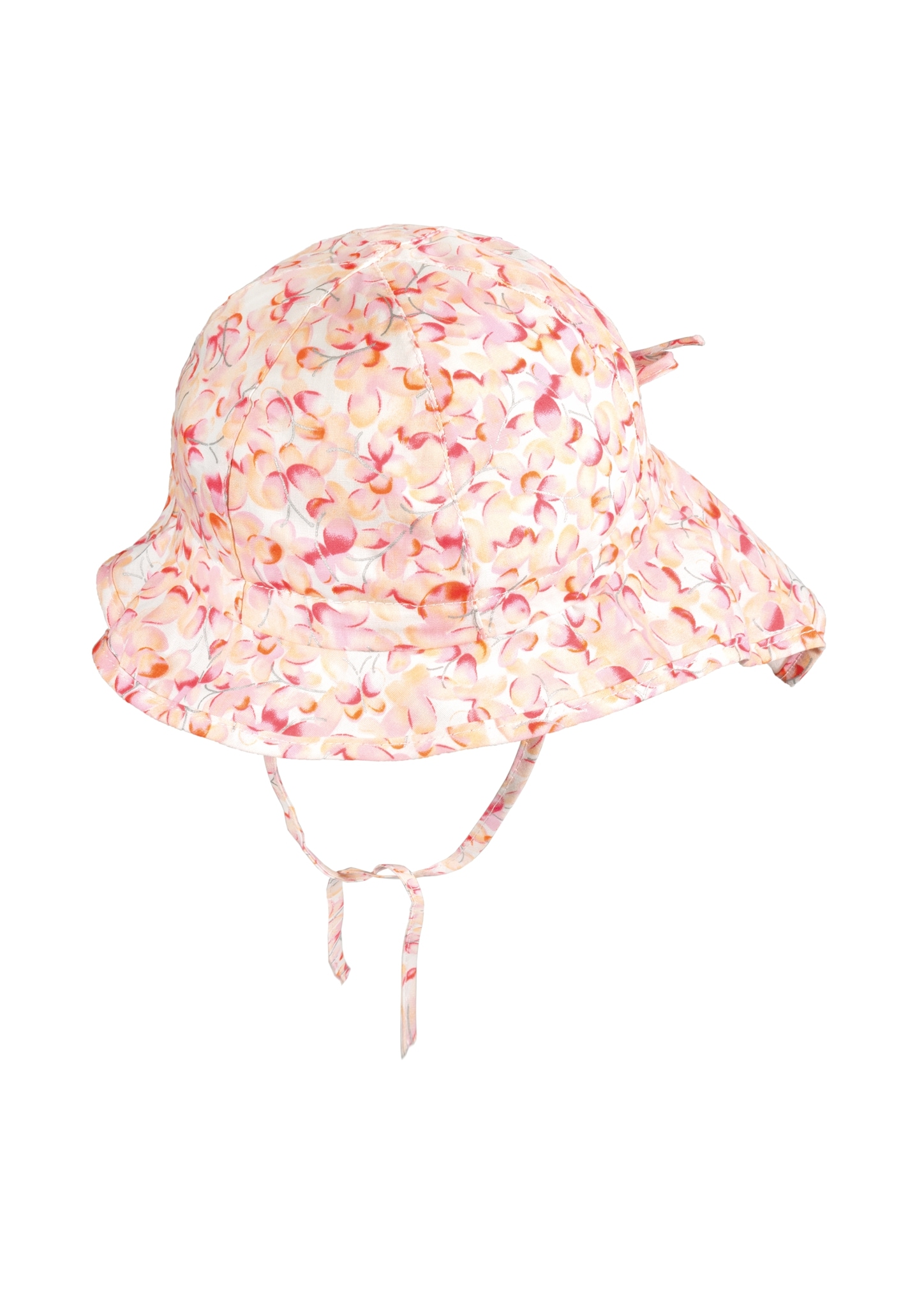 Baseball Cap CHAPLINO, Mädchen, Gr. 50, rosa, 100% Baumwolle, bedruckt, Caps, mit Schmetterlingen und Nackenschutz Image