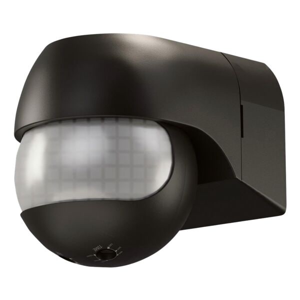 goobay Infrarot-Bewegungsmelder 12 m 400 W schwarz schwarz