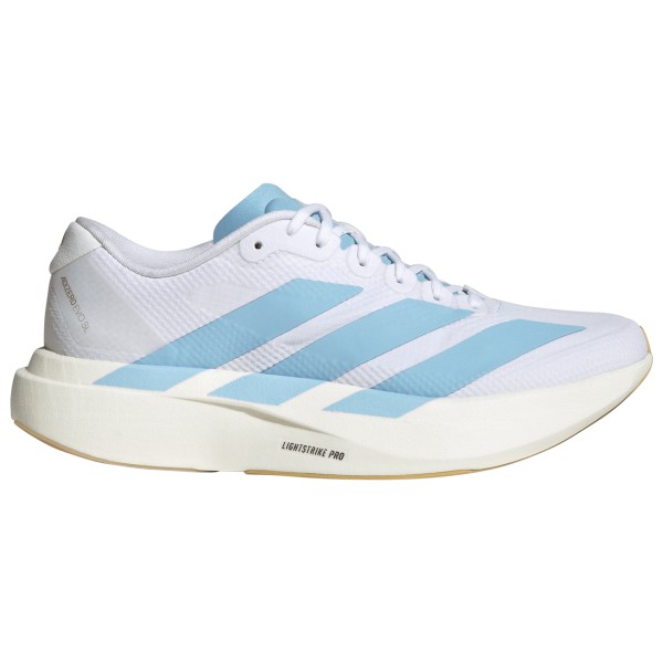 adidas - Women's Adizero Evo SL Woven - Runningschuhe 40 2/3 | EU 40,5 weiß/ matte gold
