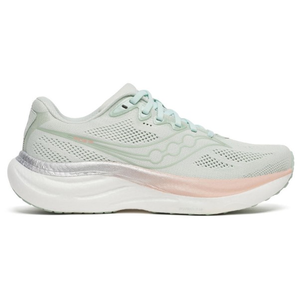 Saucony - Women's Ride 19 - Runningschuhe 38,5 | EU 38,5 mist / cameo