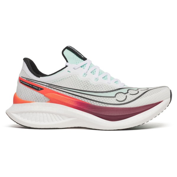 Saucony - Endorphin Pro 5 - Runningschuhe 42 | EU 42 weiß/ crimson