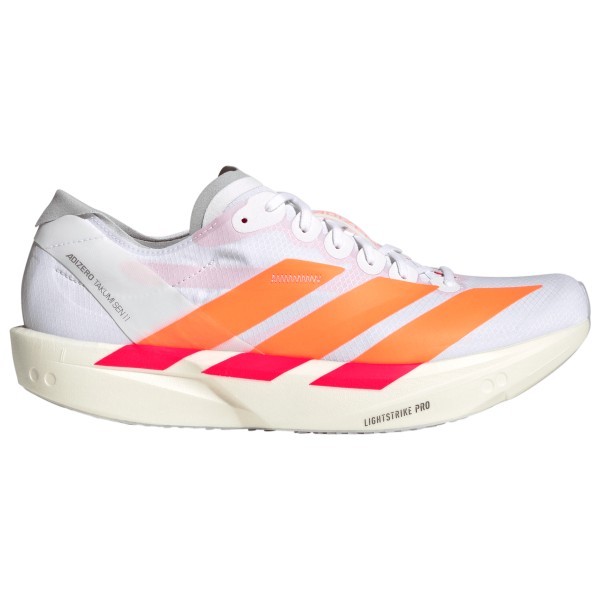 adidas - Adizero Takumi Sen 11 - Runningschuhe UK 10,5 | EU 45 weiß/rot