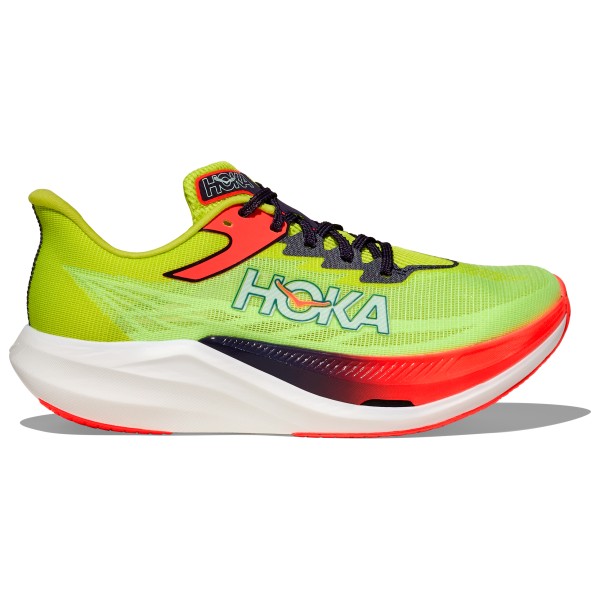 HOKA - Rocket X 3 - Runningschuhe US M6 / W7 | EU 38,5-39 neon yuzu /blau